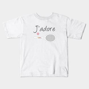 J'adore tennis Kids T-Shirt